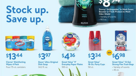 Walmart P&G 'Save Up' Feature